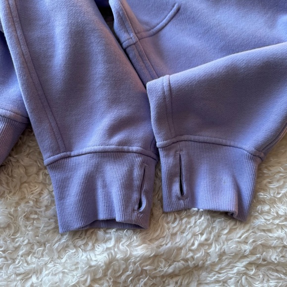 Lululemon Scuba Oversized Funnel Neck Half Zip in Lavender Size M/L - Picture 10 of 12